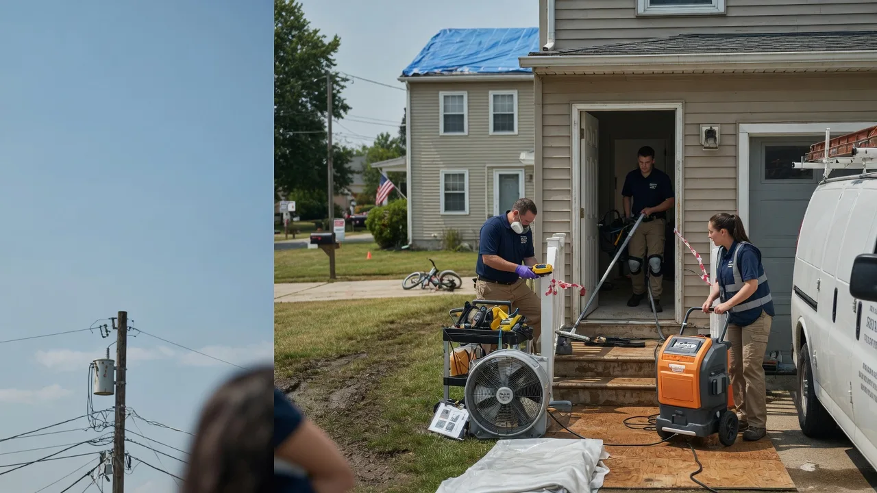 Water Damage Repair in Central, IN near me